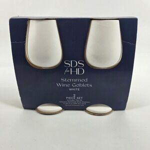 SDS for HD White Silicone Stemmed Wine Goblets 2 Piece Set 11.83 oz Unbreakable‎